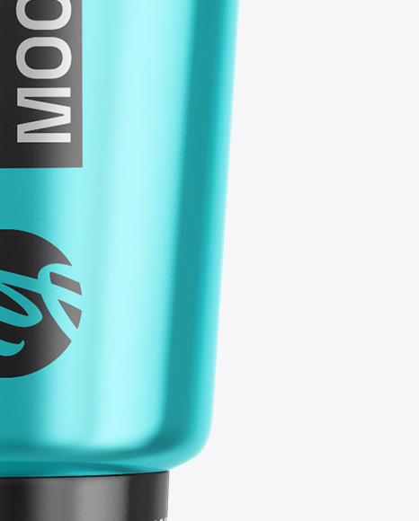 Metallic Cosmetic Tube Mockup