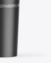 Matte Metallic Cosmetic Tube Mockup