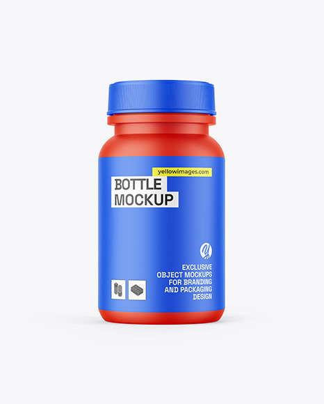 Matte Bottle Mockup