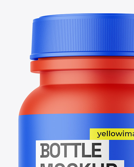 Matte Bottle Mockup