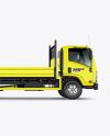 Tipper Truck Mockup - Side View