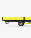 Tipper Truck Mockup - Side View