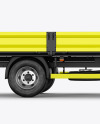 Tipper Truck Mockup - Side View