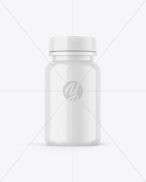 Glossy Bottle Mockup