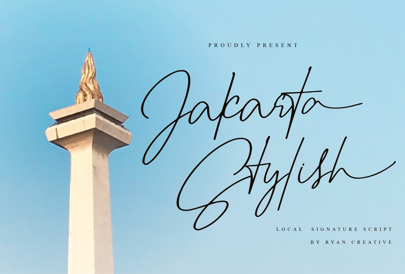 Jakarta stylish - Local siganture Script Jakarta stylish - Local siganture Script