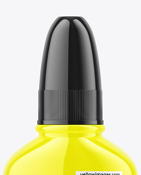 Glossy Nasal Spray Bottle Mockup