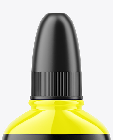 Glossy Nasal Spray Bottle Mockup