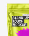 Metallized Stand-Up Pouch Mockup
