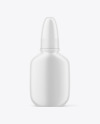 Matte Nasal Spray Bottle Mockup