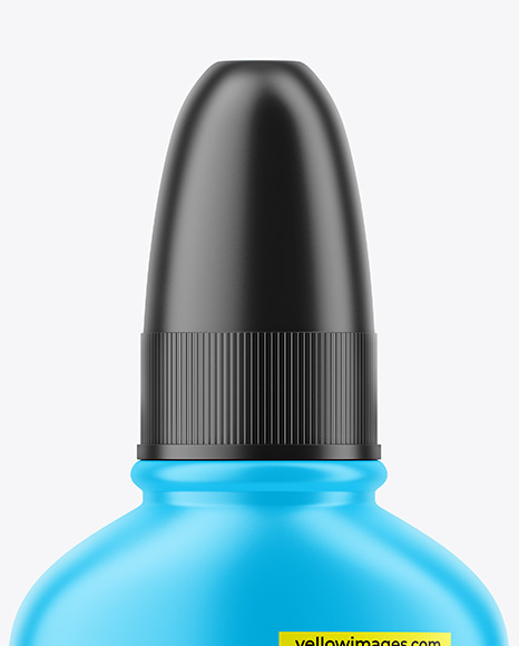 Matte Nasal Spray Bottle Mockup