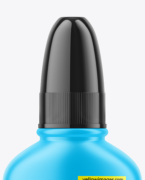 Matte Nasal Spray Bottle Mockup
