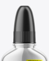 Glossy Metallic Nasal Spray Bottle Mockup