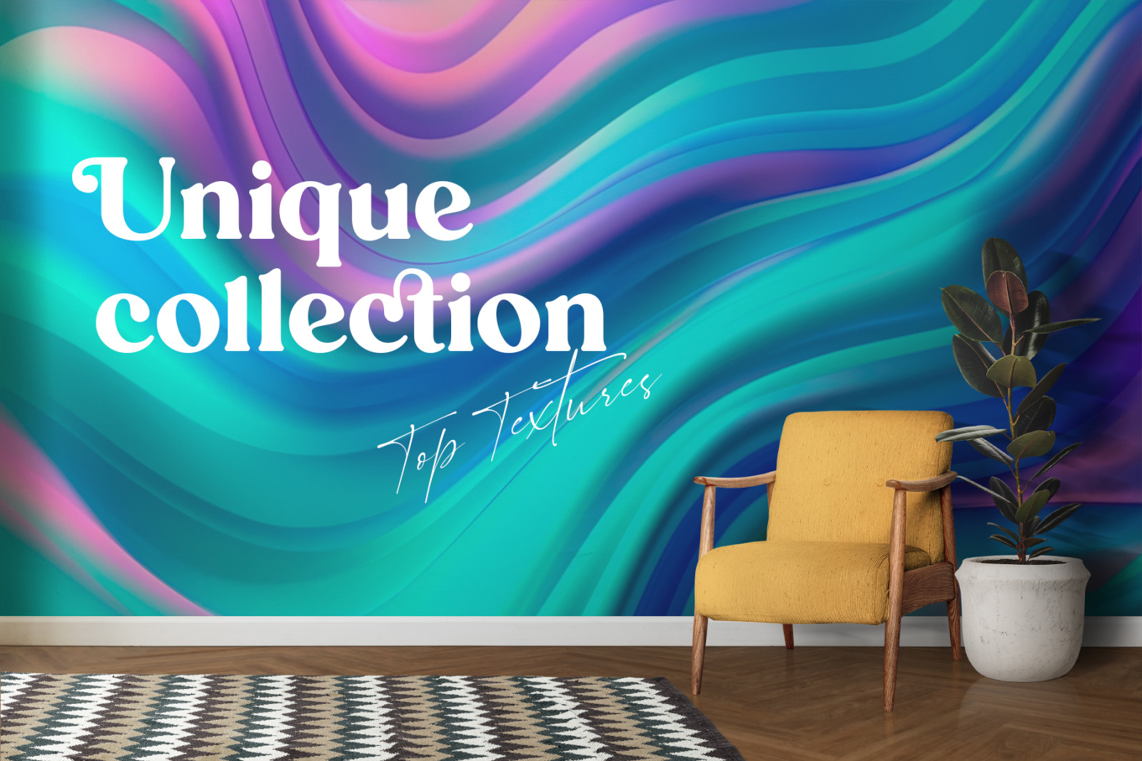 Abstract Holographic Waves Texture Pack Abstract Holographic Waves Texture Pack