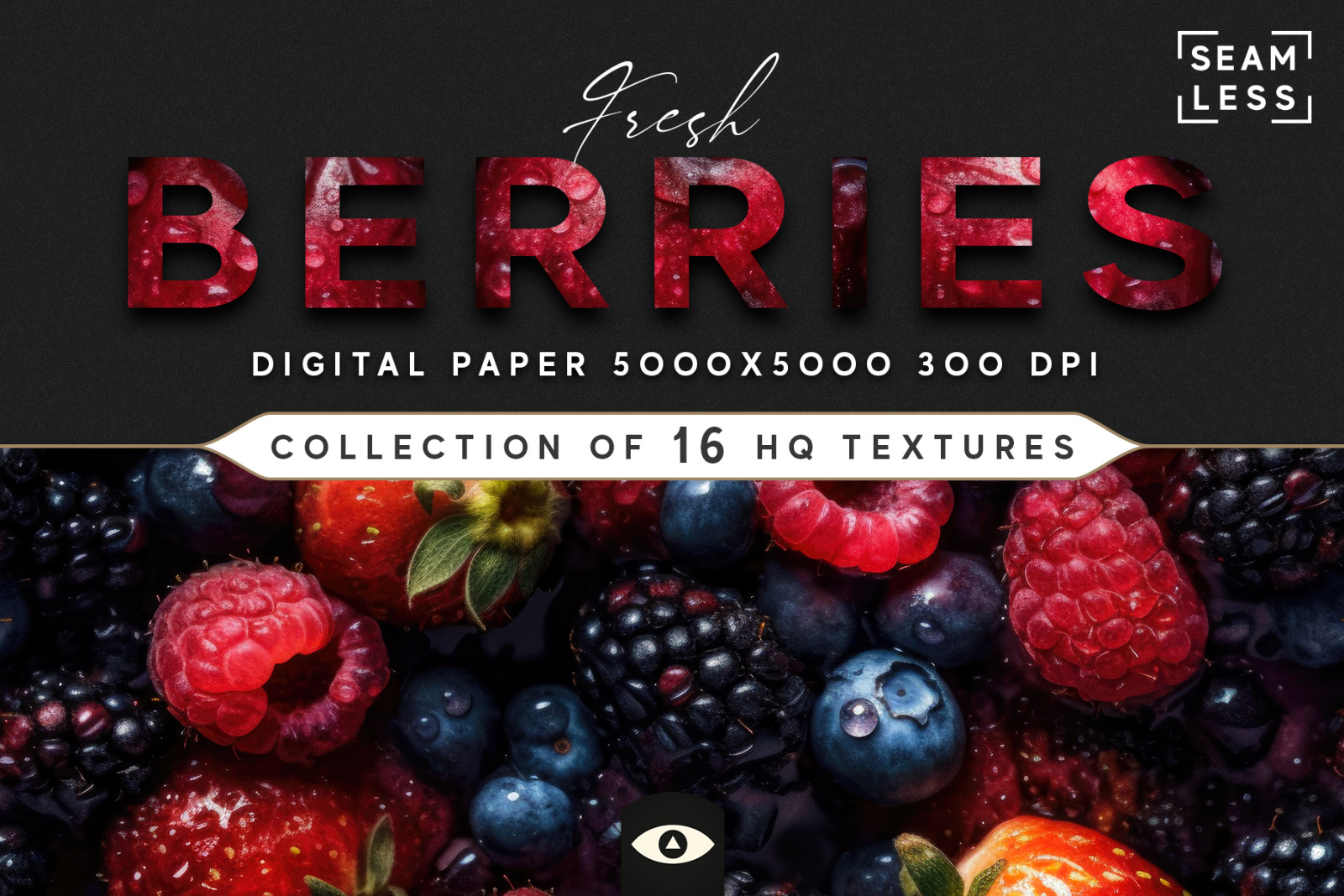 Seamless Fresh Berries Texture Pack