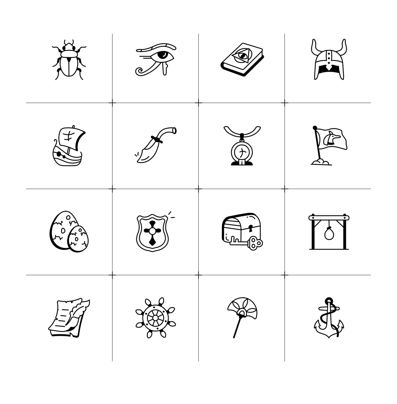 Animated History Icons