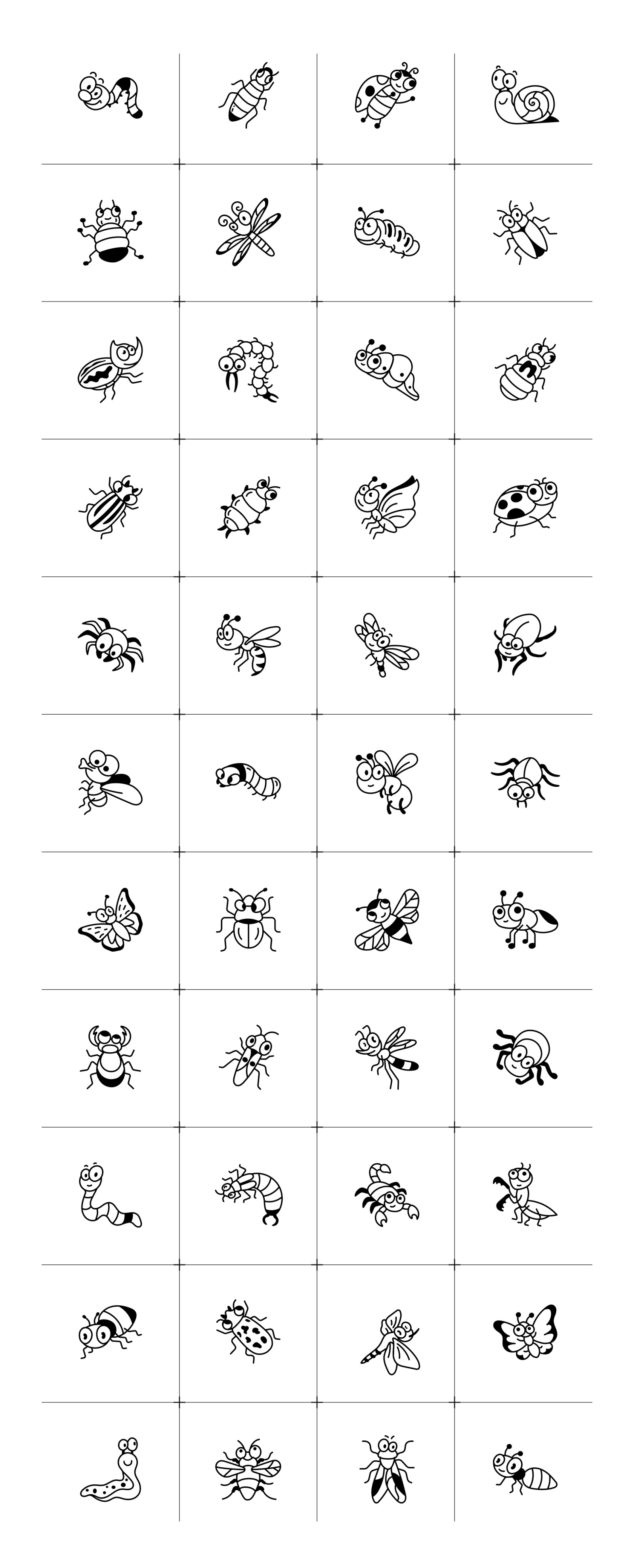 Animated Doodle Bug Set Animated Doodle Bug Set
