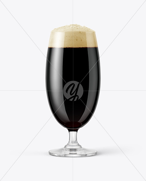Stout Beer Glass Mockup