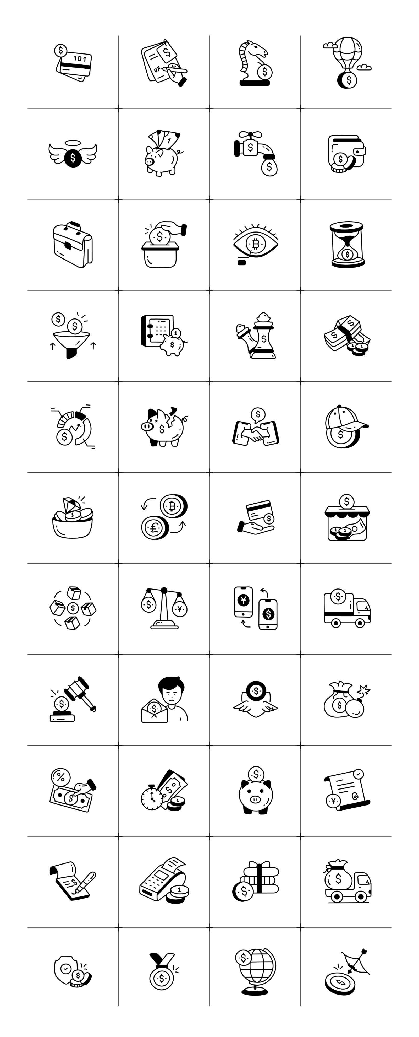 Animated Finance Icon Set