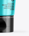 Metallic Cosmetic Tube Mockup