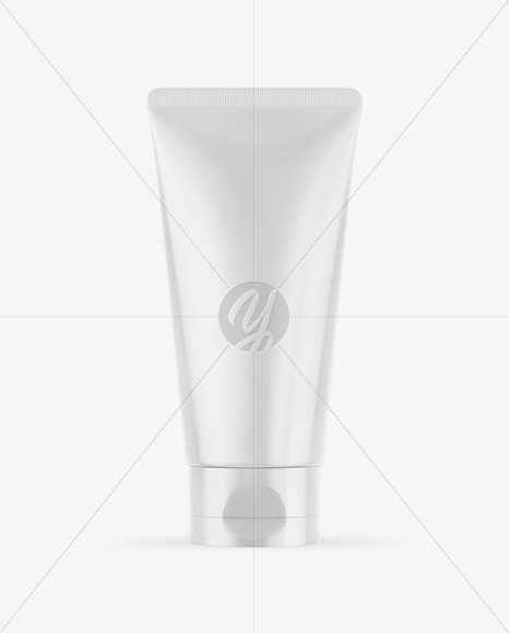 Glossy Cosmetic Tube Mockup