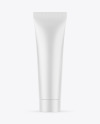 Matte Cosmetic Tube Mockup