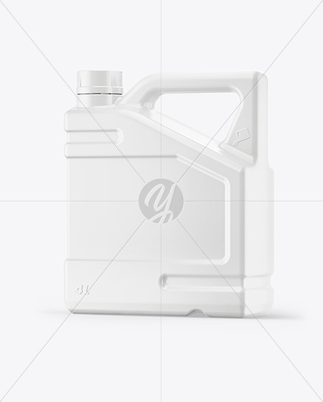 Plastic Jerrycan Mockup