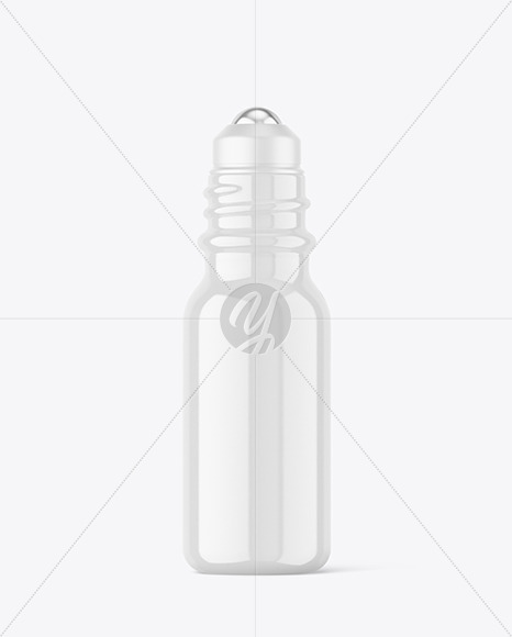 Glossy Roll-on Bottle Mockup