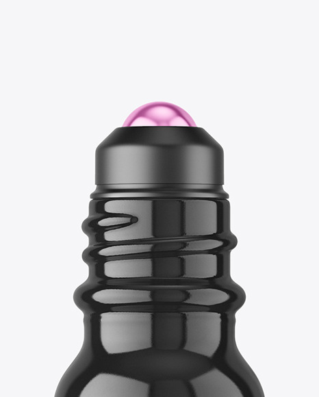 Glossy Roll-on Bottle Mockup