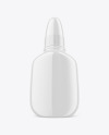 Glossy Nasal Spray Bottle Mockup