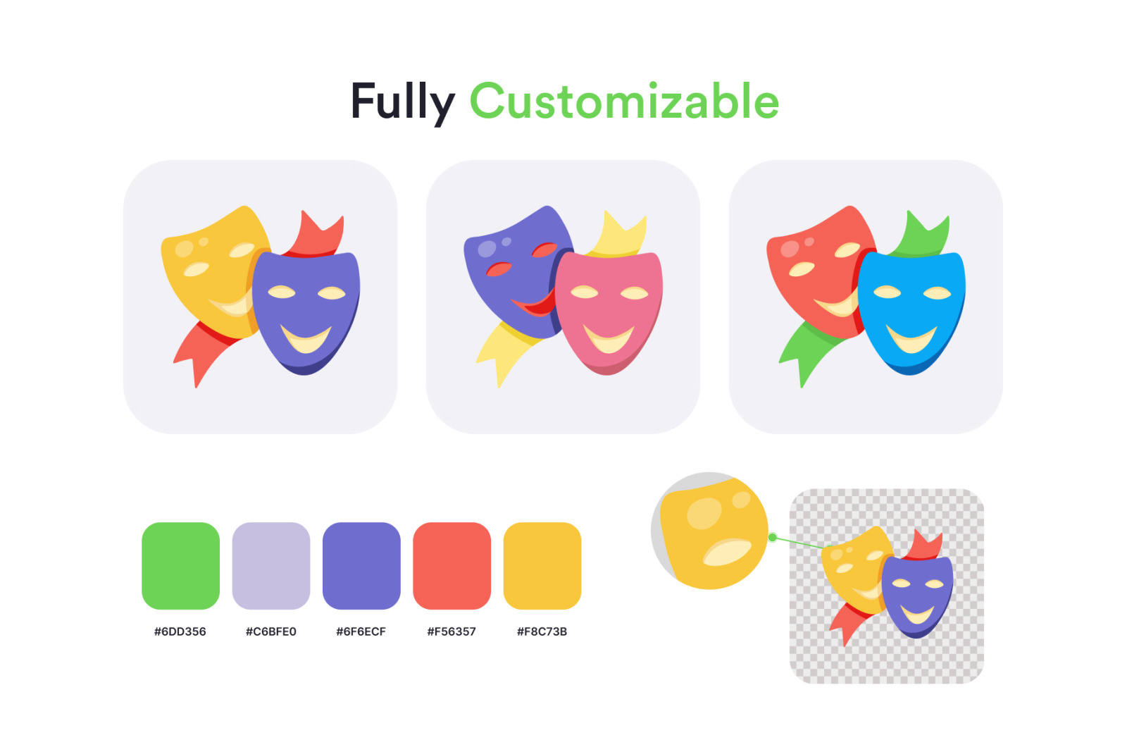 Animated Party and Celebration Icons