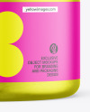 100ml Metallic Jar Mockup 100ml Metallic Jar Mockup