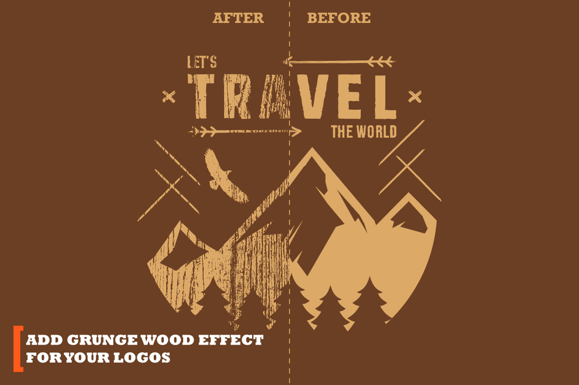 18 Real Wood Vector Textures