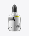 Glossy Metallic Nasal Spray Bottle Mockup