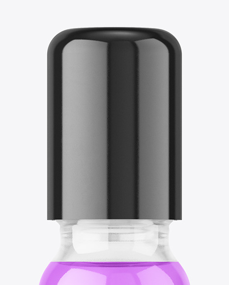 Clear Roll-on Bottle Mockup