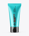 Metallic Cosmetic Tube Mockup