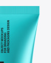 Metallic Cosmetic Tube Mockup