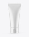 Glossy Cosmetic Tube Mockup