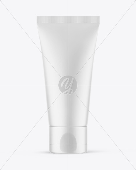 Matte Cosmetic Tube Mockup