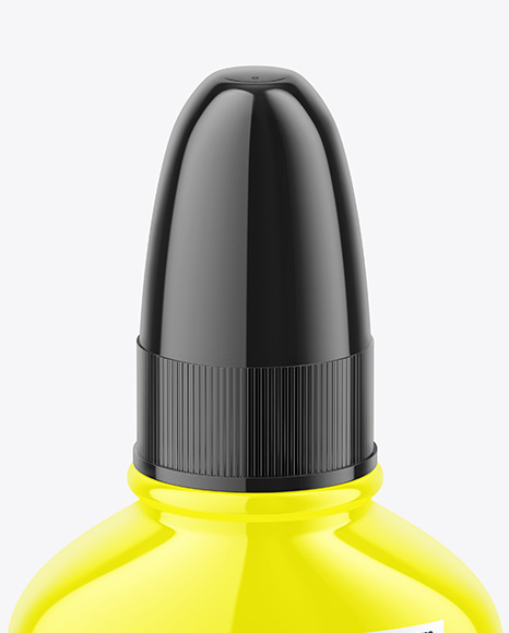 Glossy Nasal Spray Bottle Mockup