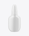 Matte Nasal Spray Bottle Mockup