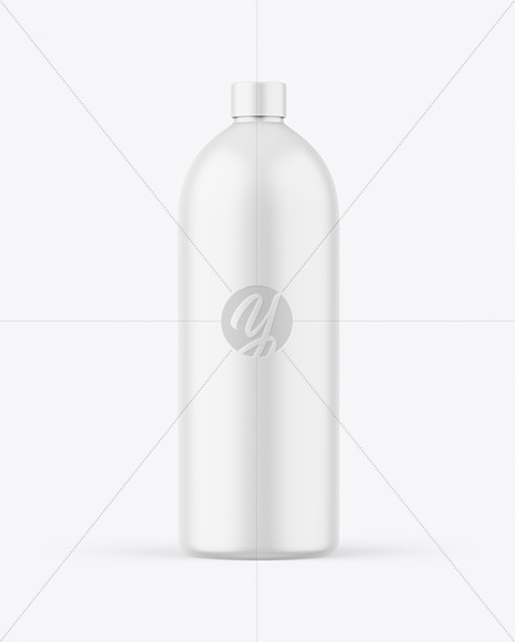 Matte Cosmetic Plastic Bottle Mockup Matte Cosmetic Plastic Bottle Mockup