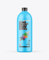 Matte Cosmetic Plastic Bottle Mockup Matte Cosmetic Plastic Bottle Mockup