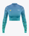 Long Sleeve Compression T-Shirt Mockup