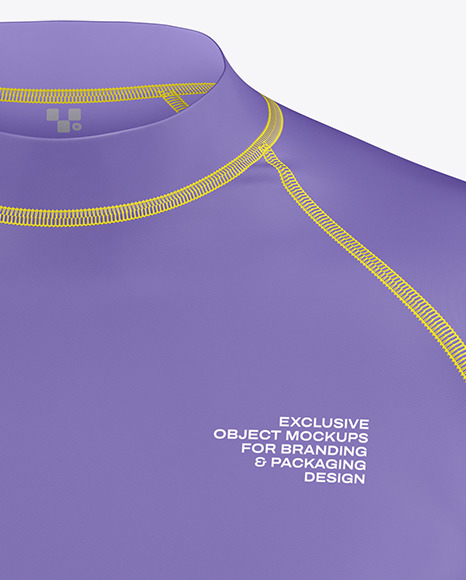 Long Sleeve Compression T-Shirt Mockup