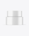 Glossy Cosmetic Jar Mockup