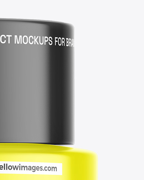 Glossy Cosmetic Jar Mockup