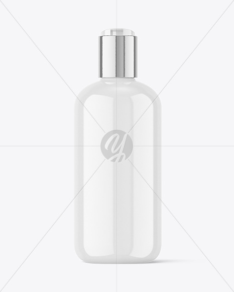 Glossy Cosmetic Bottle Mockup