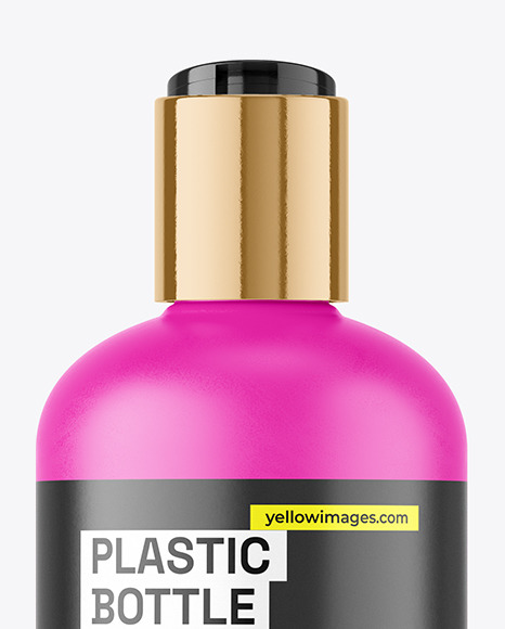Matte Cosmetic Bottle Mockup Matte Cosmetic Bottle Mockup