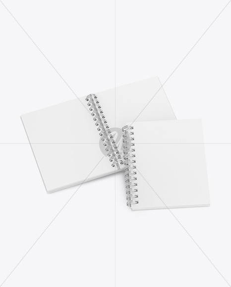 Two Notebooks Mockup