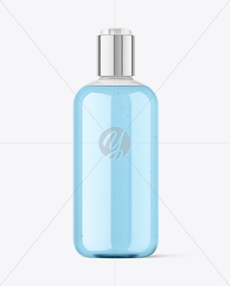 Clear Cosmetic Bottle Mockup